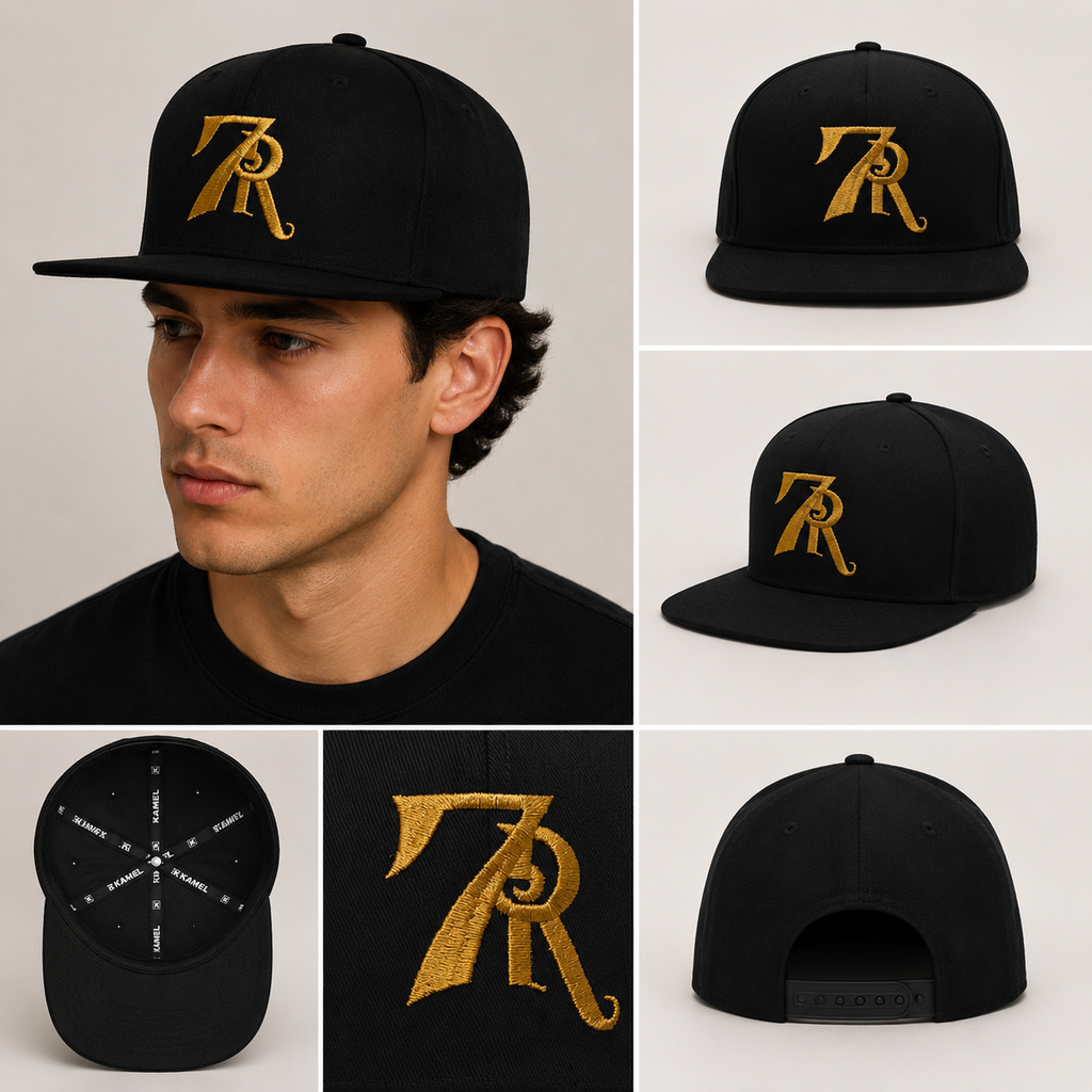 Gorra 7R Kamel - Negra